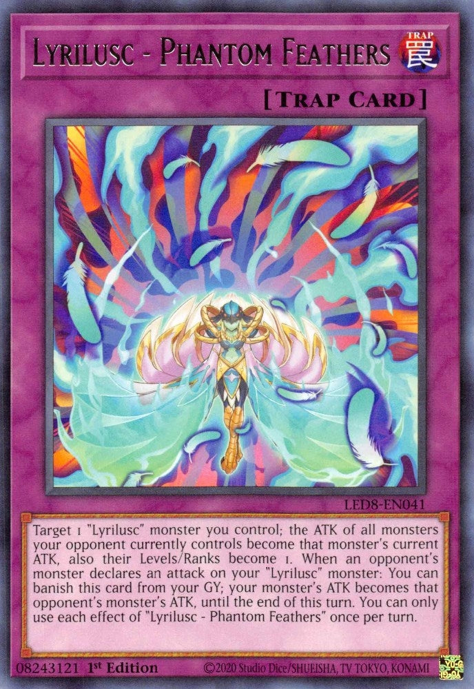 Lyrilusc - Phantom Feathers (LED8-EN041)  Rare