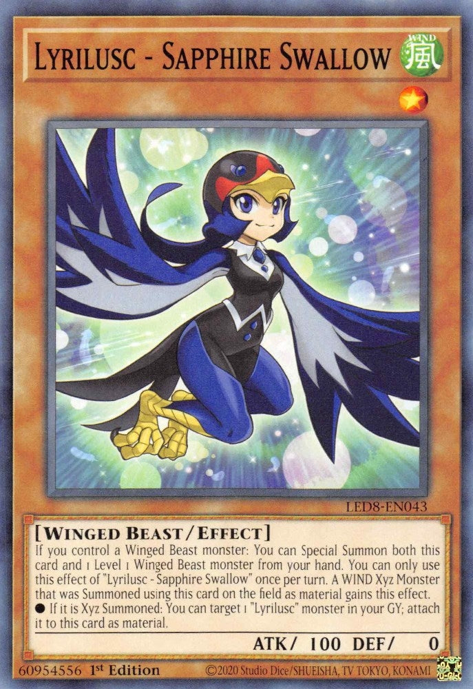 Lyrilusc - Sapphire Swallow (LED8-EN043)  Common