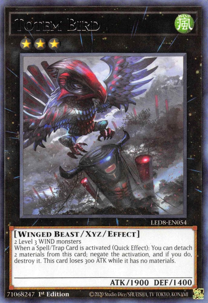 Totem Bird (LED8-EN054)  Rare