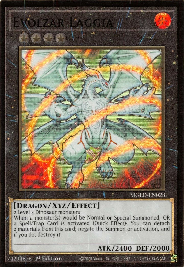 Evolzar Laggia (MGED-EN028)  Premium Gold Rare