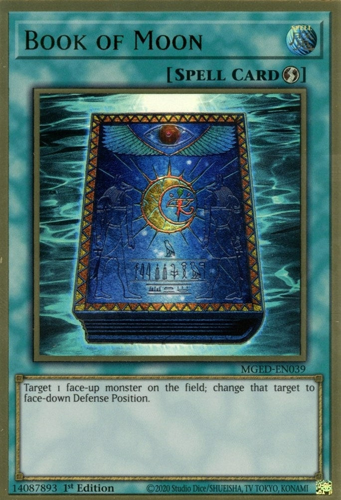 Book of Moon (MGED-EN039)  Premium Gold Rare