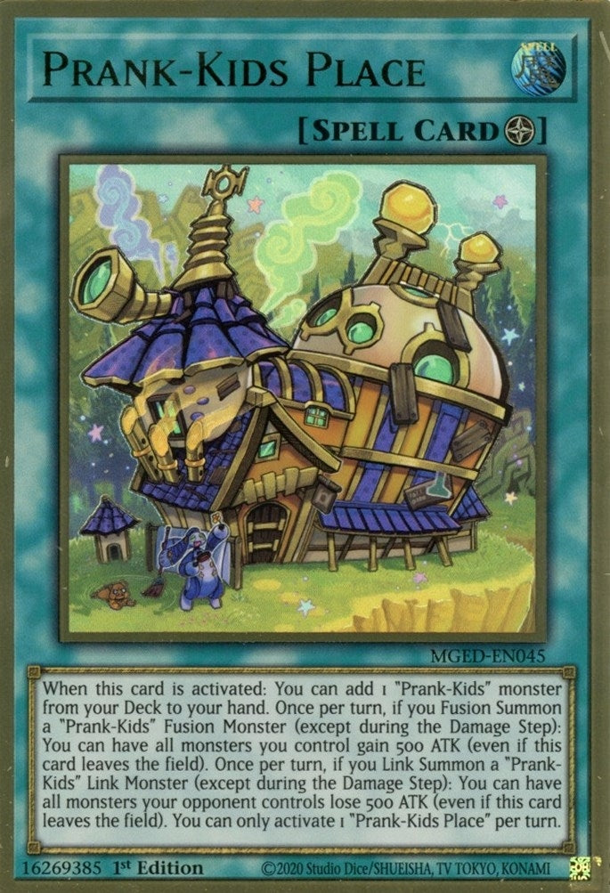 Prank-Kids Place (MGED-EN045)  Premium Gold Rare