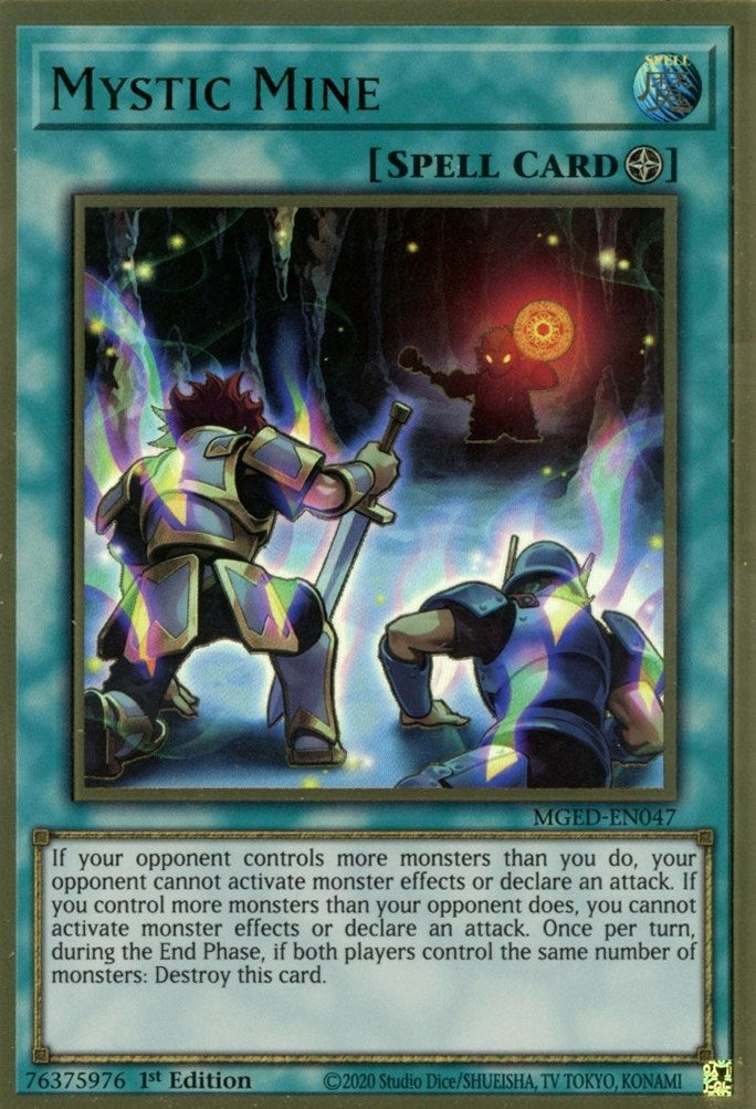 Mystic Mine (MGED-EN047)  Premium Gold Rare