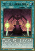 Numeron Chaos Ritual (MGED-EN050)  Premium Gold Rare