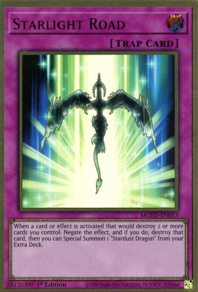 Starlight Road (MGED-EN053)  Premium Gold Rare
