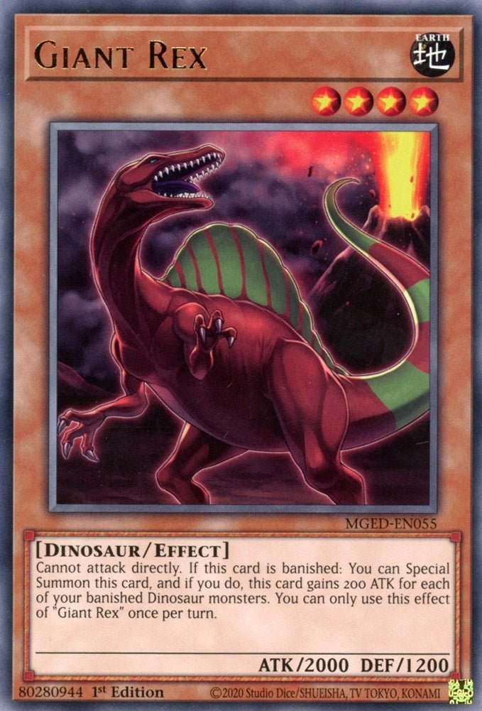 Giant Rex (MGED-EN055)  Rare