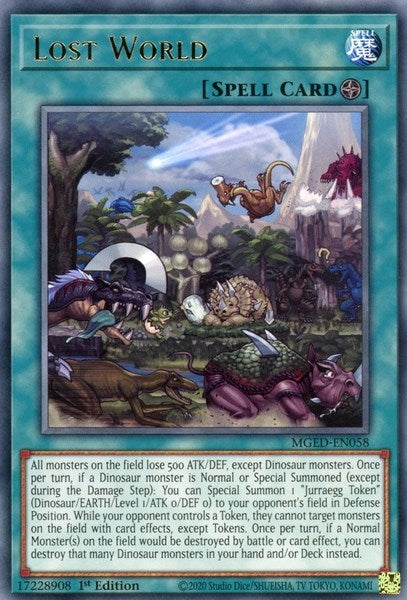 Lost World (MGED-EN058)  Rare