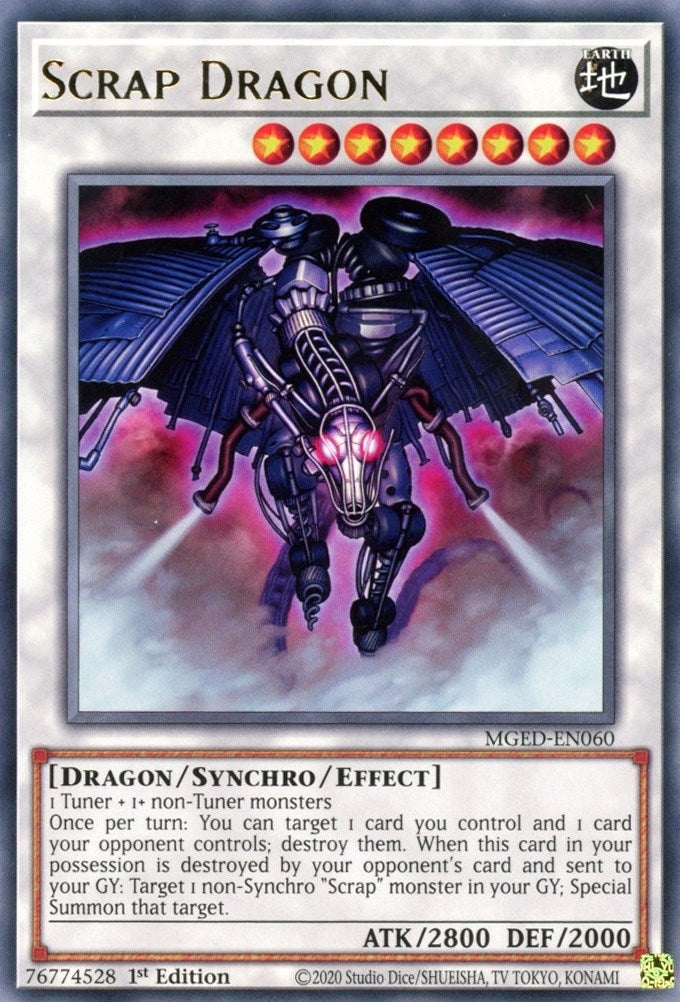 Scrap Dragon (MGED-EN060)  Rare