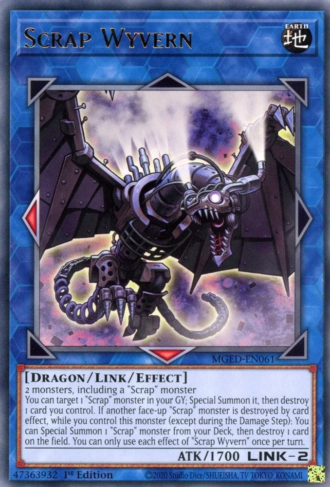 Scrap Wyvern (MGED-EN061)  Rare