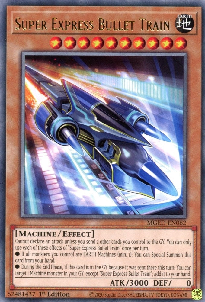 Super Express Bullet Train (MGED-EN062)  Rare