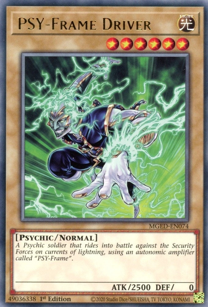 PSY-Frame Driver (MGED-EN074)  Rare