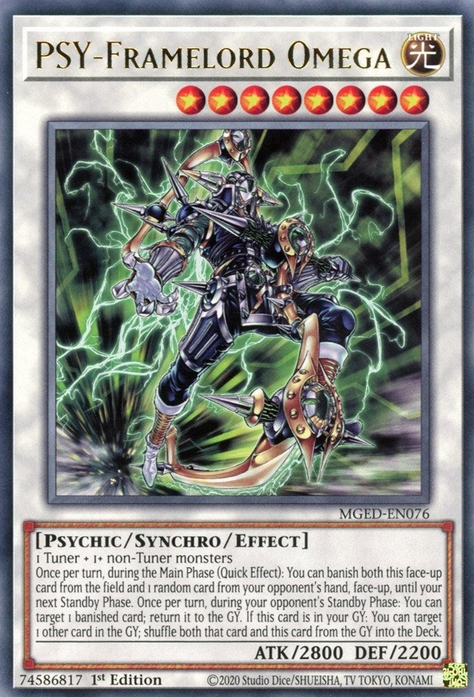 PSY-Framelord Omega (MGED-EN076)  Rare