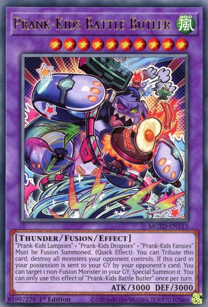 Prank-Kids Battle Butler (MGED-EN113)  Rare