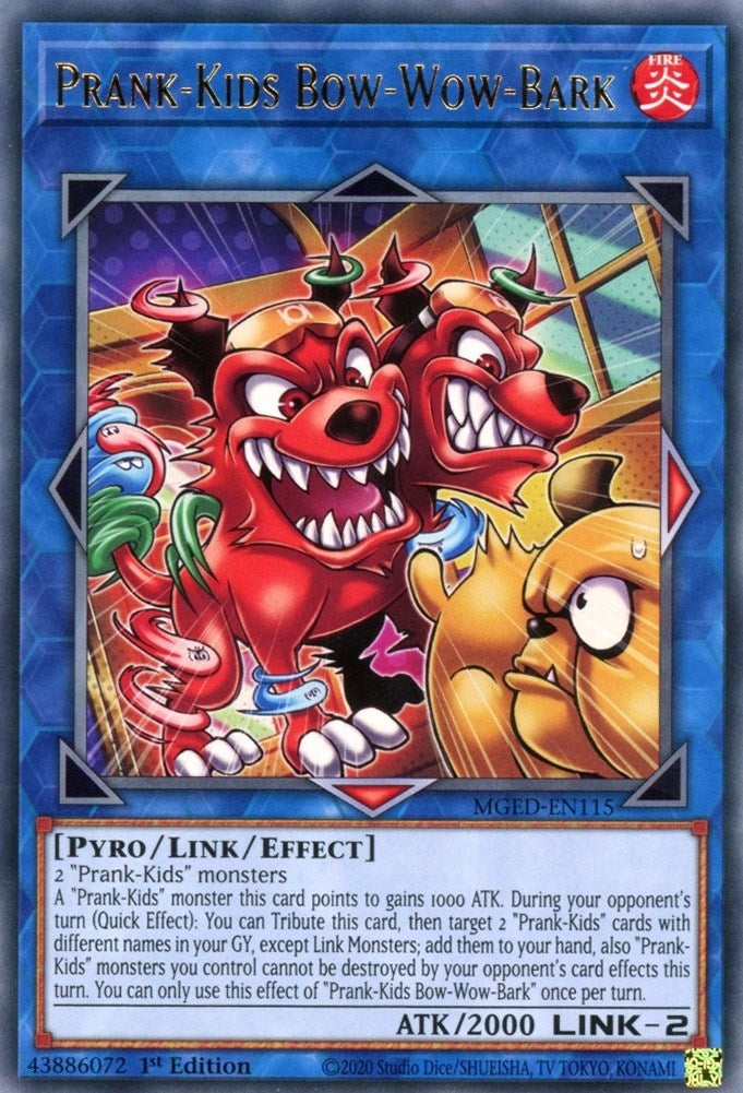 Prank-Kids Bow-Wow-Bark (MGED-EN115)  Rare