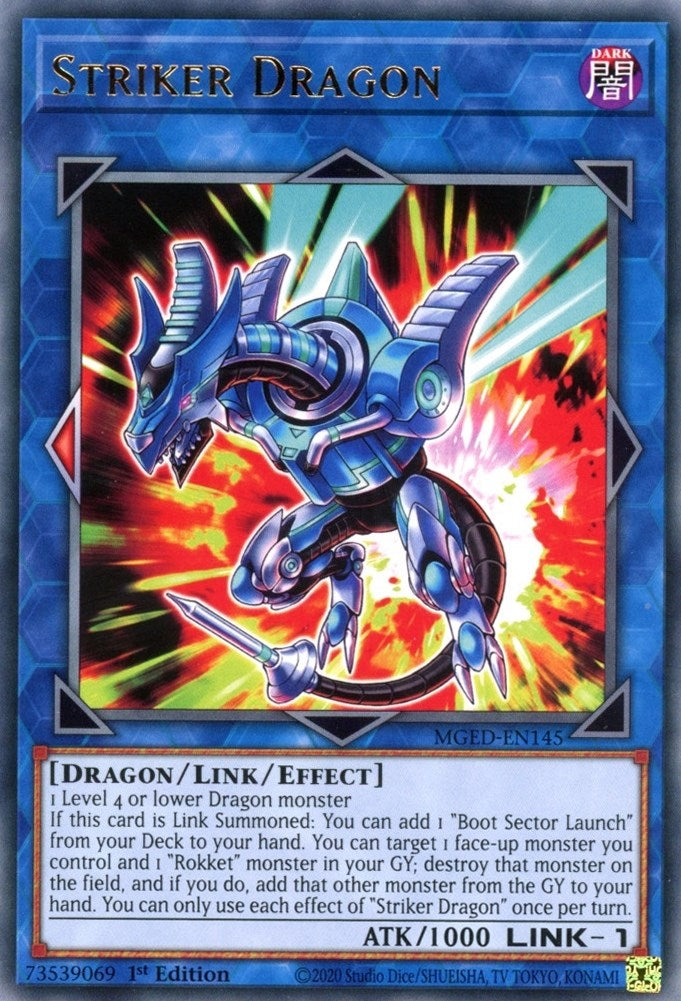 Striker Dragon (MGED-EN145)  Rare