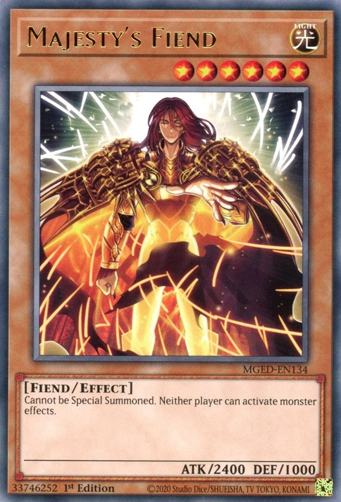 Majesty's Fiend (MGED-EN134)  Rare
