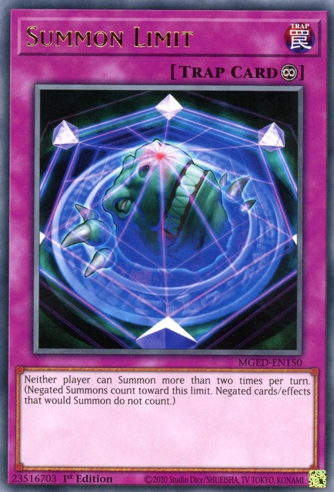 Summon Limit (MGED-EN150)  Rare