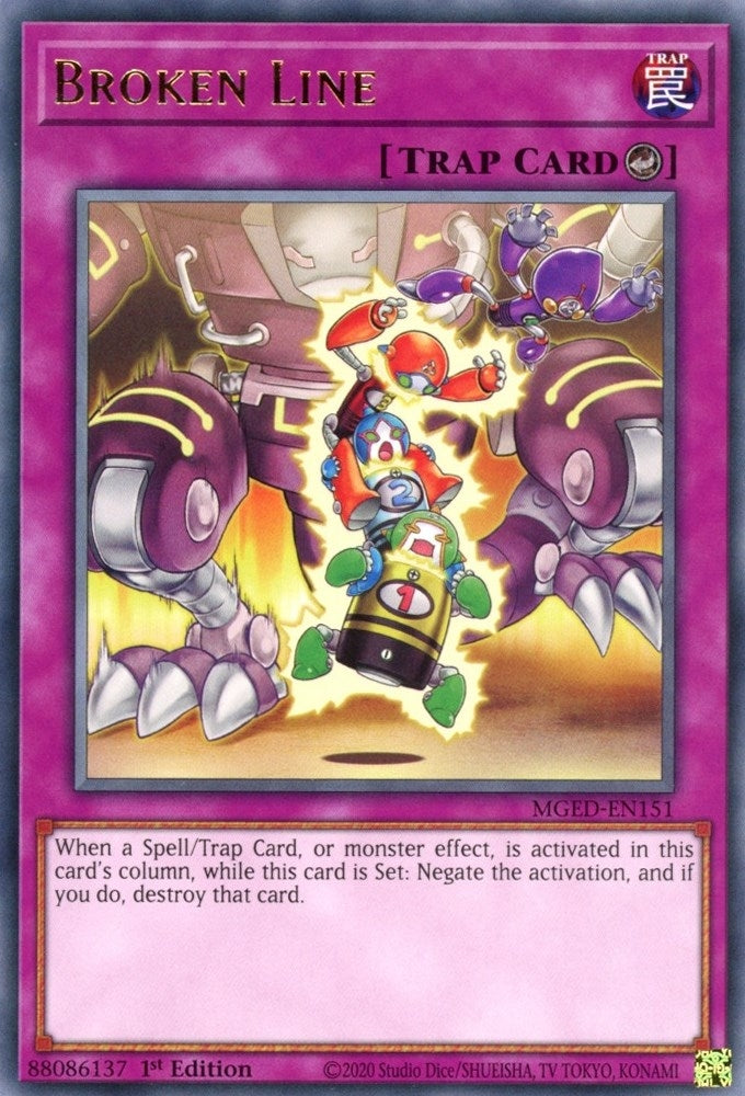 Broken Line (MGED-EN151)  Rare