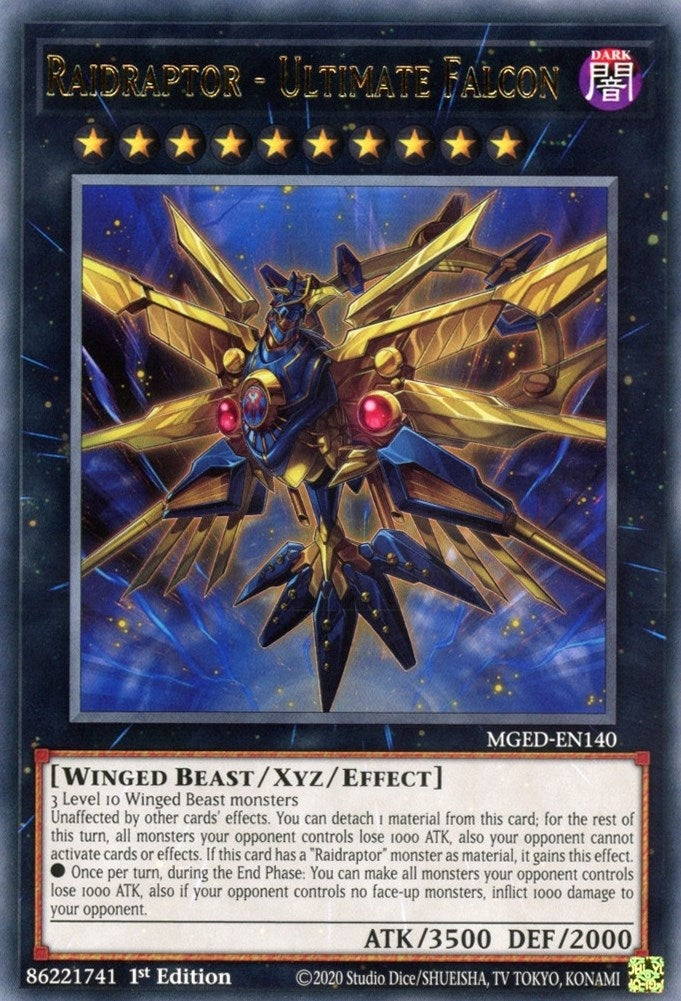 Raidraptor - Ultimate Falcon (MGED-EN140)  Rare
