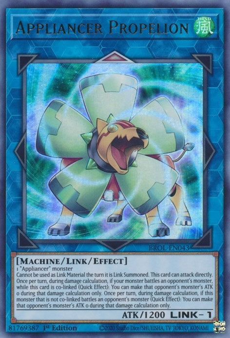 Appliancer Propelion (BROL-EN043) Ultra Rare