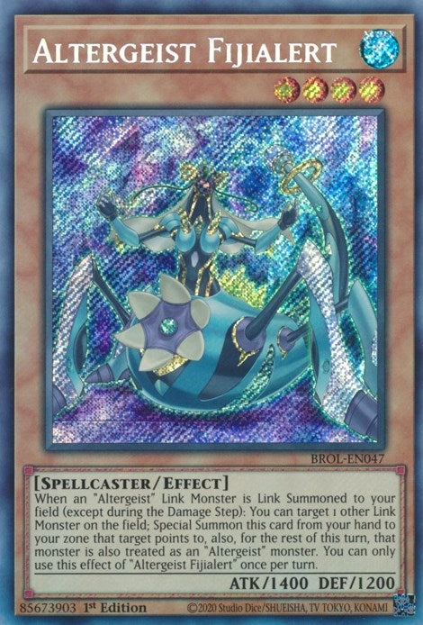 Altergeist Fijialert (BROL-EN047) Secret Rare