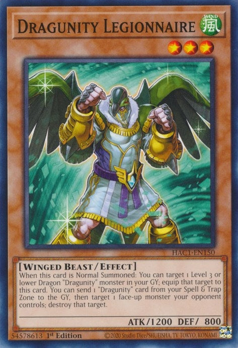 Dragunity Legionnaire (HAC1-EN150) Common
