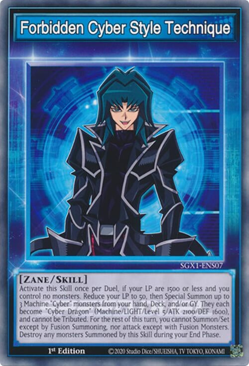 Forbidden Cyber Style Technique (SGX1-ENS07)  Common