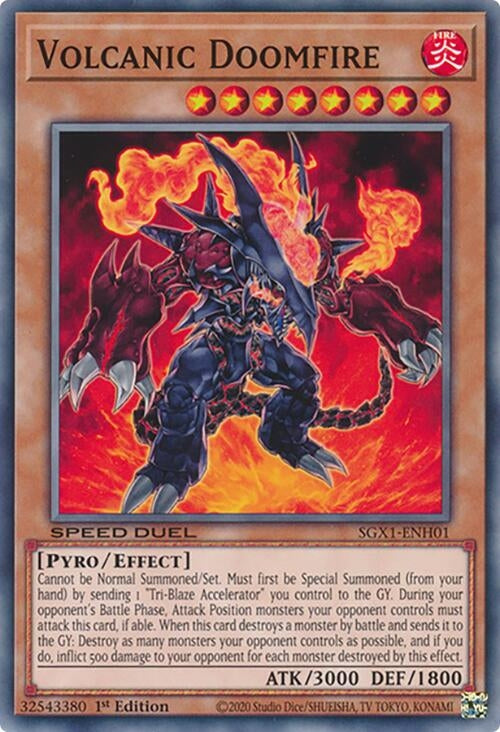 Volcanic Doomfire (SGX1-ENH01)  Common