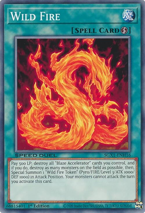 Wild Fire (SGX1-ENH16)  Common