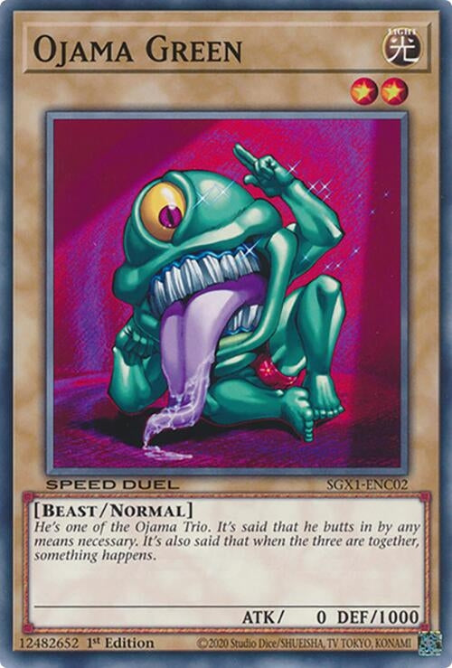 Ojama Green (SGX1-ENC02)  Common
