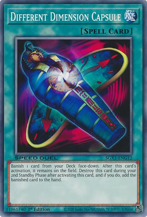 Different Dimension Capsule (SGX1-ENG12)  Common
