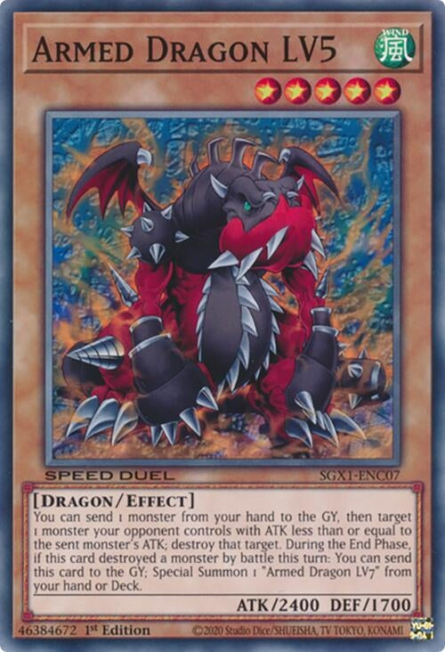 Armed Dragon LV5 (SGX1-ENC07) Common