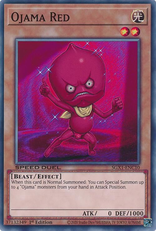 Ojama Red (SGX1-ENC10)  Common