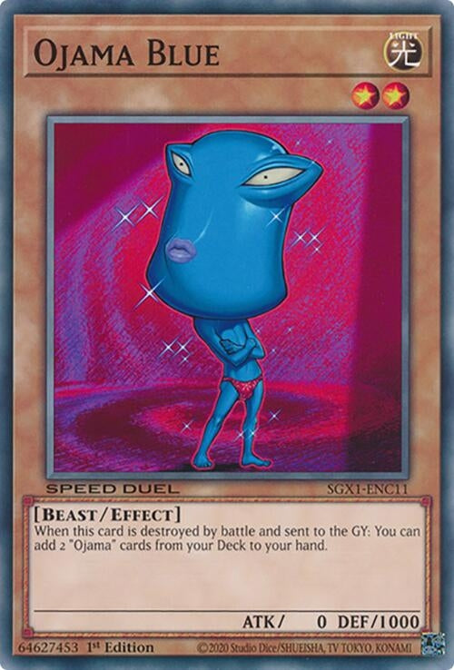 Ojama Blue (SGX1-ENC11)  Common