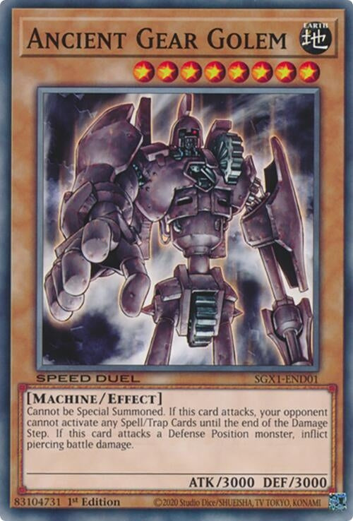 Ancient Gear Golem (SGX1-END01) Common