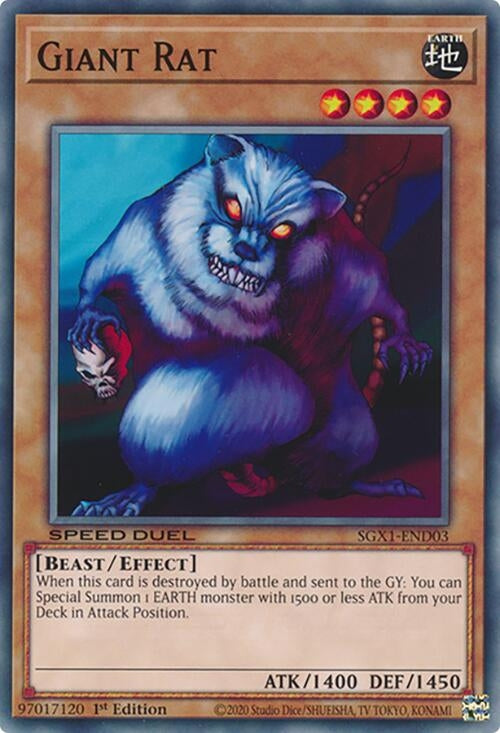 Giant Rat (SGX1-END03)  Common