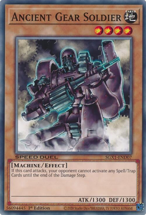 Ancient Gear Soldier (SGX1-END07)  Common