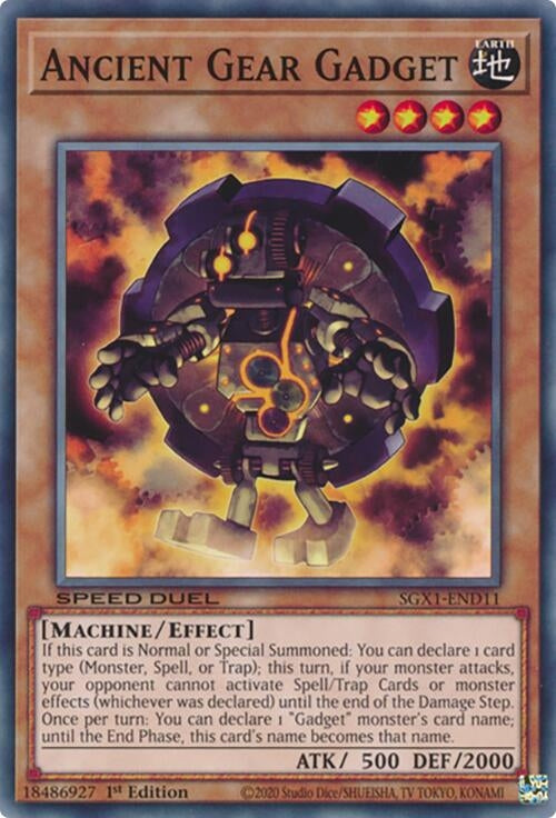 Ancient Gear Gadget (SGX1-END11)  Common
