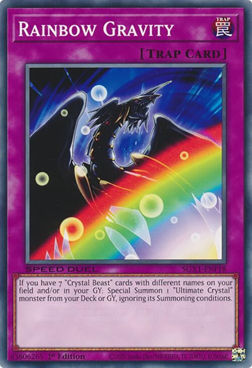 Rainbow Gravity (SGX1-ENF18)  Common