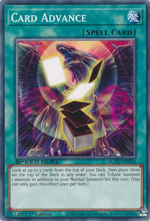 Card Advance (SGX1-END16)  Common