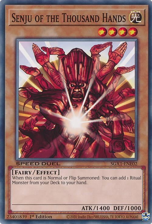Senju of the Thousand Hands (SGX1-ENE02)  Common