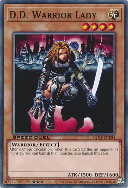 D.D. Warrior Lady (SGX1-ENE04)  Common
