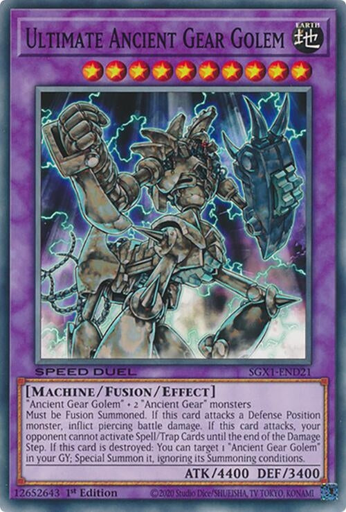 Ultimate Ancient Gear Golem (SGX1-END21)  Common