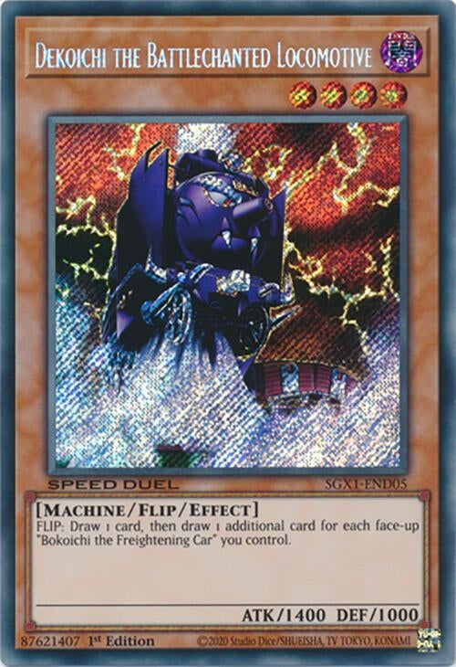 Dekoichi the Battlechanted Locomotive  (SGX1-END05)  Secret Rare