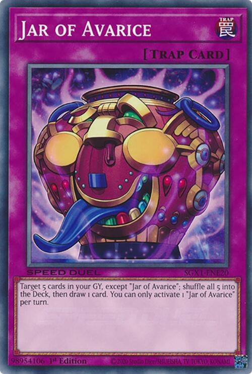 Jar of Avarice (SGX1-ENE20) Common