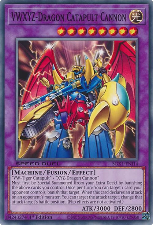 VWXYZ-Dragon Catapult Cannon (SGX1-ENI14)  Common