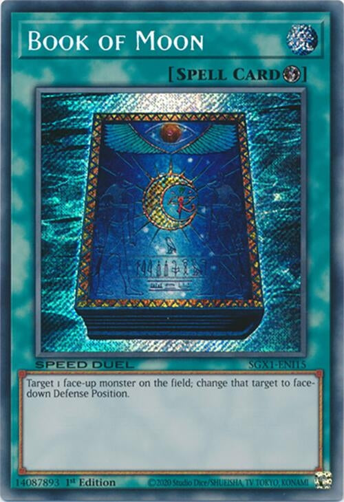 Book of Moon  (SGX1-ENI15)  Secret Rare