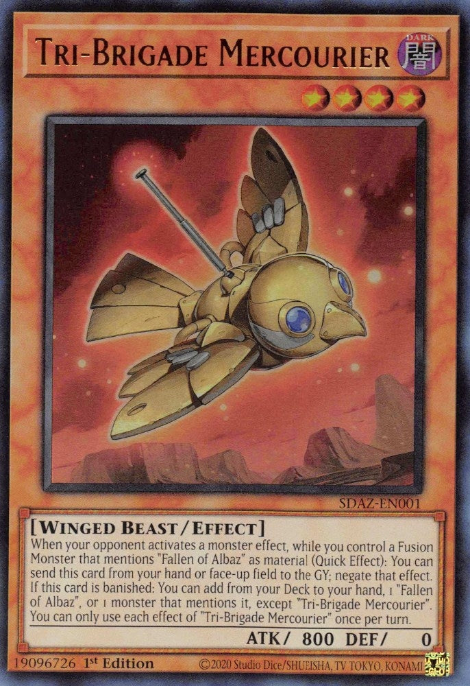 Tri-Brigade Mercourier (SDAZ-EN001)  Ultra Rare