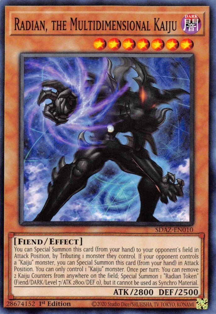 Radian, the Multidimensional Kaiju (SDAZ-EN010)  Common