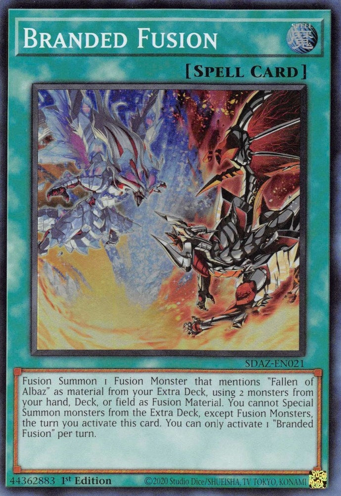 Branded Fusion (SDAZ-EN021)  Super Rare